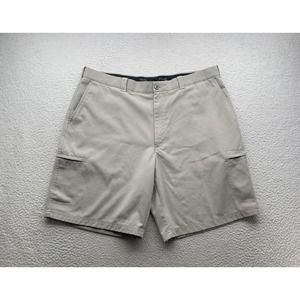 Ping Golf Shorts Mens 40x10 High Rise Cargo Chino Zipper‎ Pocket Gripper Waist